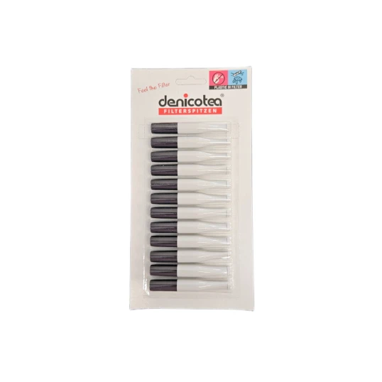 Denicotea Colorado Standard cigarettaszipka fekete-szürke – 78 mm, 9 mm filterrel – 12 db-os egész tálcás kiszerelés - Standard szipka