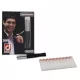 Denicotea Standard cigaretta szipka fekete és ezüst színben – 78 mm