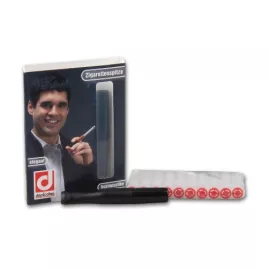 Denicotea Standard Slim cigaretta szipka fekete – 6 mm, 78 mm