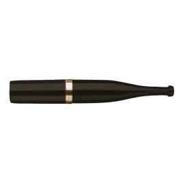 Denicotea Standard Slim cigaretta szipka fekete arany színű gyűrűvel – 6 mm, 78 mm