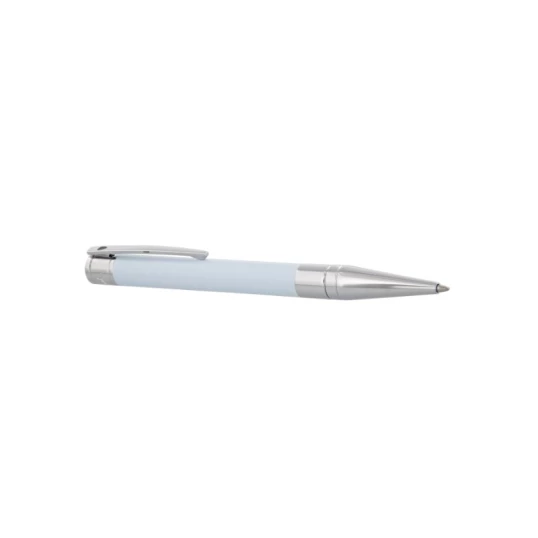 S.T. Dupont D-Initial Pastel Blue Chrome golyóstoll – lakkozott világoskék és króm