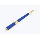 S.T. Dupont Liberté Blue lakkozott kék színű Ballpoint toll - Arany bevonatú