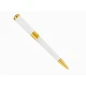 S.T. Dupont Liberté White lakkozott fehér színű Ballpoint toll - Arany bevonatú - S.T. Dupont Liberté