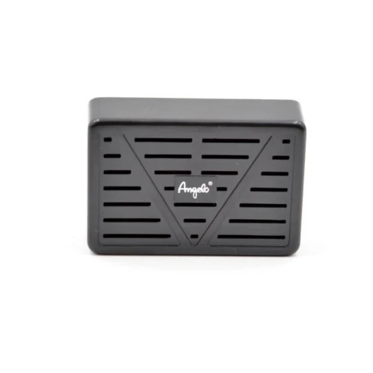 Angelo humidor párásító – akrilpolimer kristályos, fekete, 7,5 × 5 cm - 5-50 szál szivarhoz