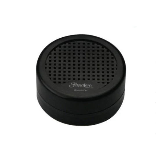 Passatore kerek polimer humidor párásító fekete, mágneses – 25–50 szivarhoz - 5-50 szál szivarhoz