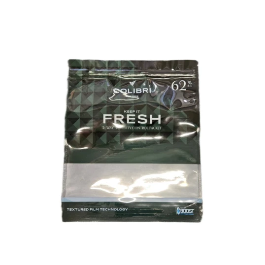 Colibri Keep It Fresh szivartartó tasak + Integra Boost 62%-os 2 utas párásító, 8 g - Utazó humidor