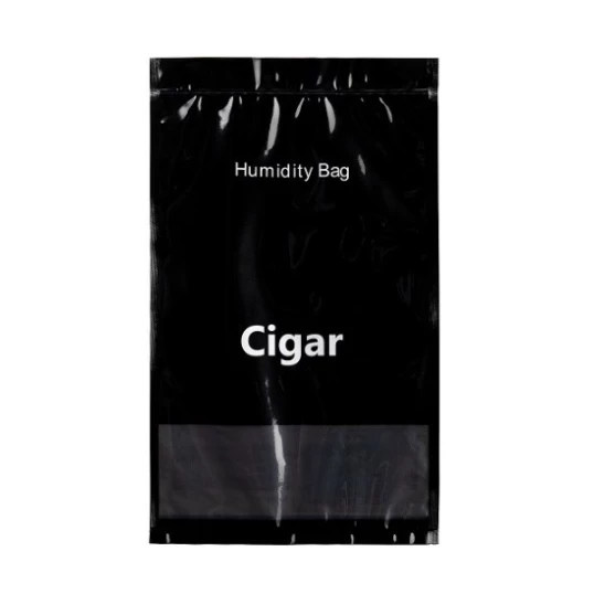 Frissen tartó Ziplock tasak 5 szál szivarhoz – 26 × 15,5 cm