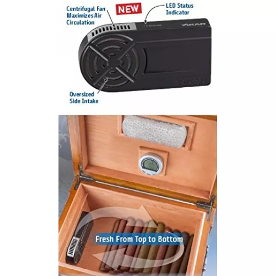 Xikar Humifan szivardoboz ventilátor!