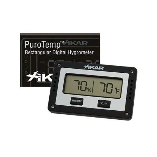 Xikar digitális Hygrométer és Termométer - fekete - Xikar hygrométer