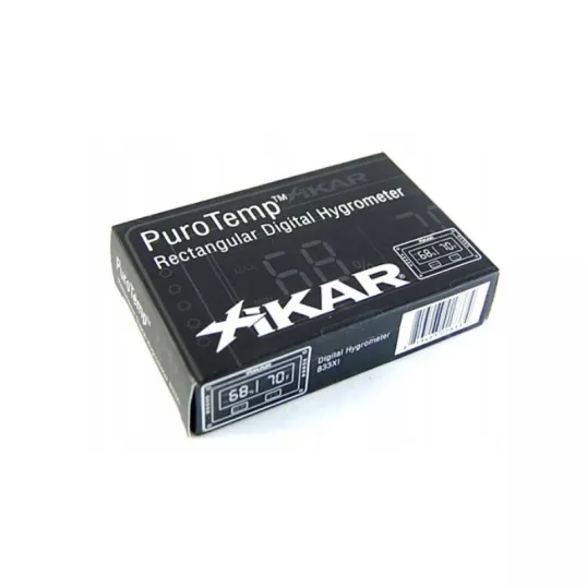 Xikar digitális Hygrométer és Termométer - fekete