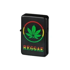 Angel Benzines öngyújtó fekete színű - Reggae
