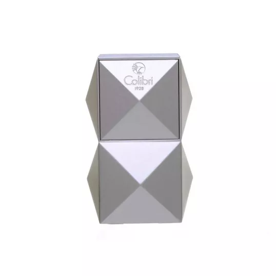 Colibri Quasar Silver, nagy méretű asztali szivargyújtó 3-as szúrólánggal - ezüst