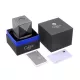Colibri Quasar Gunmetal, nagy méretű asztali szivargyújtó 3-as szúrólánggal - sötétszürke