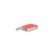 Caseti Dupla Jet láng + Soft Jetflame szivaröngyújtó, 8 mm szivarfúróval – Piros / Króm