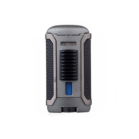 Colibri Apex Matte Charcoal, egyes Jet lánggal égő szivar öngyújtó Pachmayr mintával - matt sötétszürke - Colibri Apex