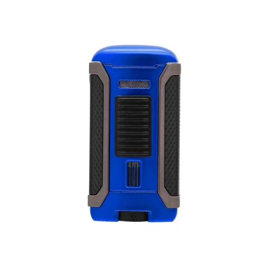 Colibri Apex Matte Blue, egyes Jet lánggal égő szivar öngyújtó Pachmayr mintával - matt kék - Colibri Apex