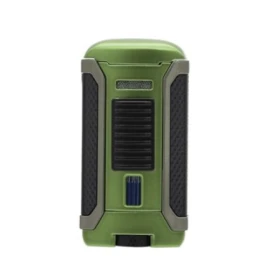 Colibri Apex Matte Green, egyes Jet lánggal égő szivar öngyújtó Pachmayr mintával - zöld