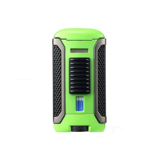 Colibri Apex Green, egyes Jet lánggal égő szivar öngyújtó Pachmayr mintával - zöld - Colibri Apex