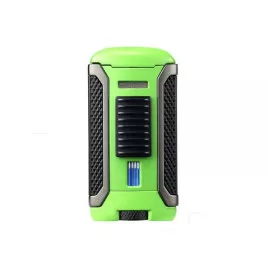 Colibri Apex Green, egyes Jet lánggal égő szivar öngyújtó Pachmayr mintával - zöld