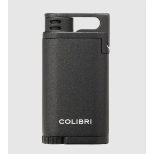 Colibri Belmont, egyes Jet lánggal égő szivar öngyújtó fekete színben - Colibri Belmont