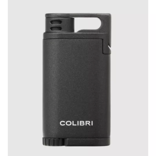 Colibri Belmont, egyes Jet lánggal égő szivar öngyújtó fekete színben