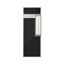 Colibri Continental Black & Chrome lágy lángos szivaröngyújtó