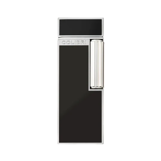 Colibri Continental Black & Chrome lágy lángos szivaröngyújtó - Colibri Continental