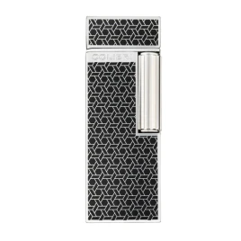 Colibri Continental Chrome Patterned lágy lángos szivaröngyújtó