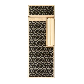 Colibri Continental Gold Patterned lágy lángos szivaröngyújtó