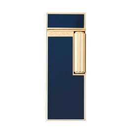 Colibri Continental Navy & Gold lágy lángos szivaröngyújtó