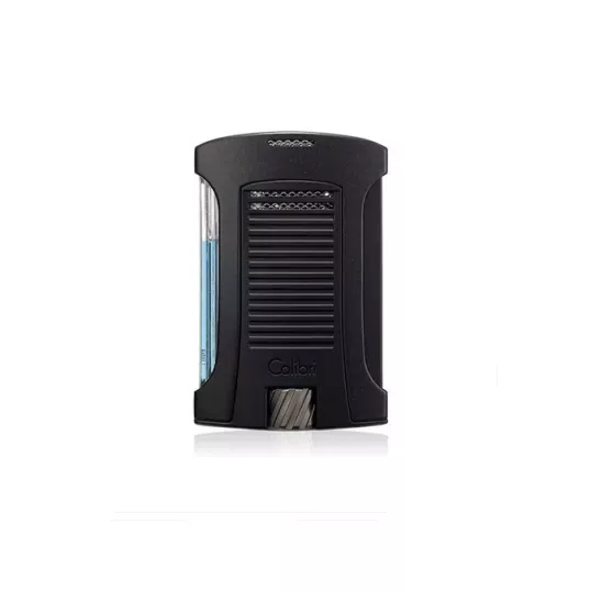 Colibri Daytona Black erős egyes szúrólángos szivar öngyújtó piezo gyújtással - fekete