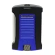 Colibri Daytona Black+Blue erős egyes szúrólángos szivar öngyújtó piezo gyújtással - fekete és kék - Colibri Daytona