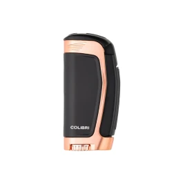 Colibri Enterprise E3 - 3 sugaras oldalsó szúrólángos szivaröngyújtó - fekete,rose