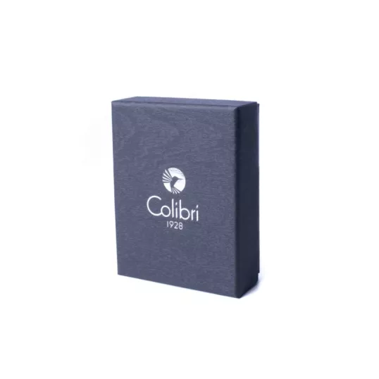 Colibri Quantum Blue tripla szúrólángos szivar öngyújtó beépített ék vágóval - kék 