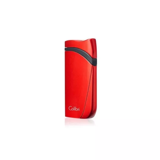 Colibri Falcon Metallic Red különleges kialakítású szúró lángos szivar öngyújtó - piros