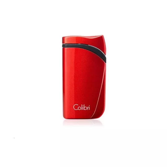 Colibri Falcon Metallic Red különleges kialakítású szúró lángos szivar öngyújtó - piros