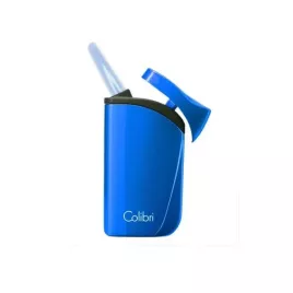 Colibri Falcon Metallic Blue különleges kialakítású szúró lángos szivar öngyújtó - kék