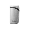 Colibri Falcon Carbon Fiber Silver különleges kialakítású szúró lángos szivar öngyújtó - ezüst