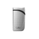 Colibri Falcon Carbon Fiber Silver különleges kialakítású szúró lángos szivar öngyújtó - ezüst - Colibri Falcon