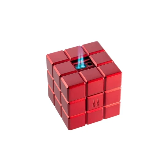 Colibri Heritage Cube asztali szivar öngyújtó – Piros