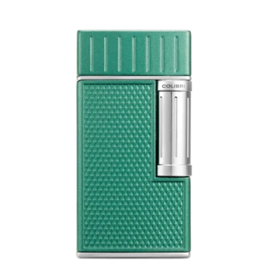 Colibri Julius Green + Chrome szivar öngyújtó, dupla lánggal 