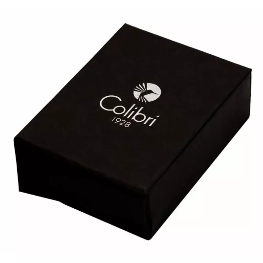 Colibri Julius fekete szivaröngyújtó, dupla oldalsó láng