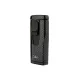 Colibri Monaco Carbon Fiber Black, hármas piramis formájú lánggal égő szúrólángos szivar öngyújtó - fekete
