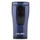 Colibri Monaco Carbon Fiber, hármas piramis formájú lánggal égő szúrólángos szivar öngyújtó - kék