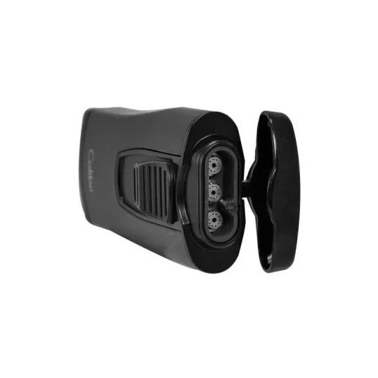Colibri Monaco Metallic Black hármas piramis lángú szúrólángos szivar öngyújtó – fekete