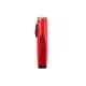 Colibri Monaco Metallic Red hármas piramis lángú szúrólángos szivar öngyújtó – piros
