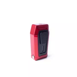 Colibri Quantum Red tripla szúrólángos szivar öngyújtó beépített ék vágóval - vörös