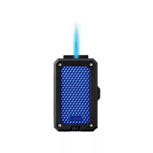 Colibri Rally Blue, szúrólángos szivargyújtó - kék és fekete