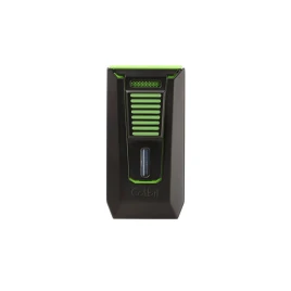 Colibri Slide Black & Green fekete és zöld színű szivaröngyújtó dupla szúrólánggal és beépített szivarfúróval