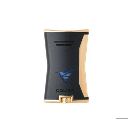 Colibri Slim szivar öngyújtó - fekete, arany